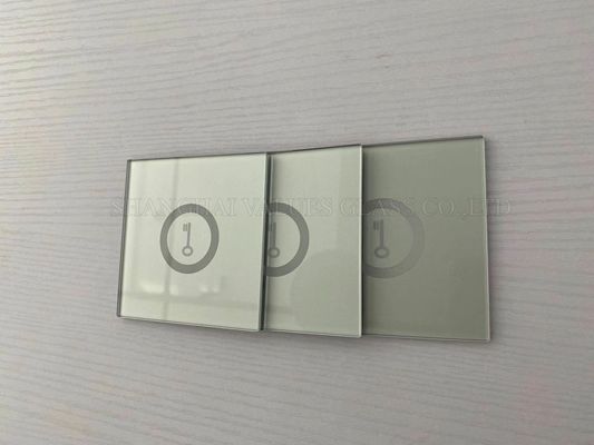 Ses Geçirmez 2mm Opak Dokunmatik Ekran Baskılı Cam Kurşunsuz
