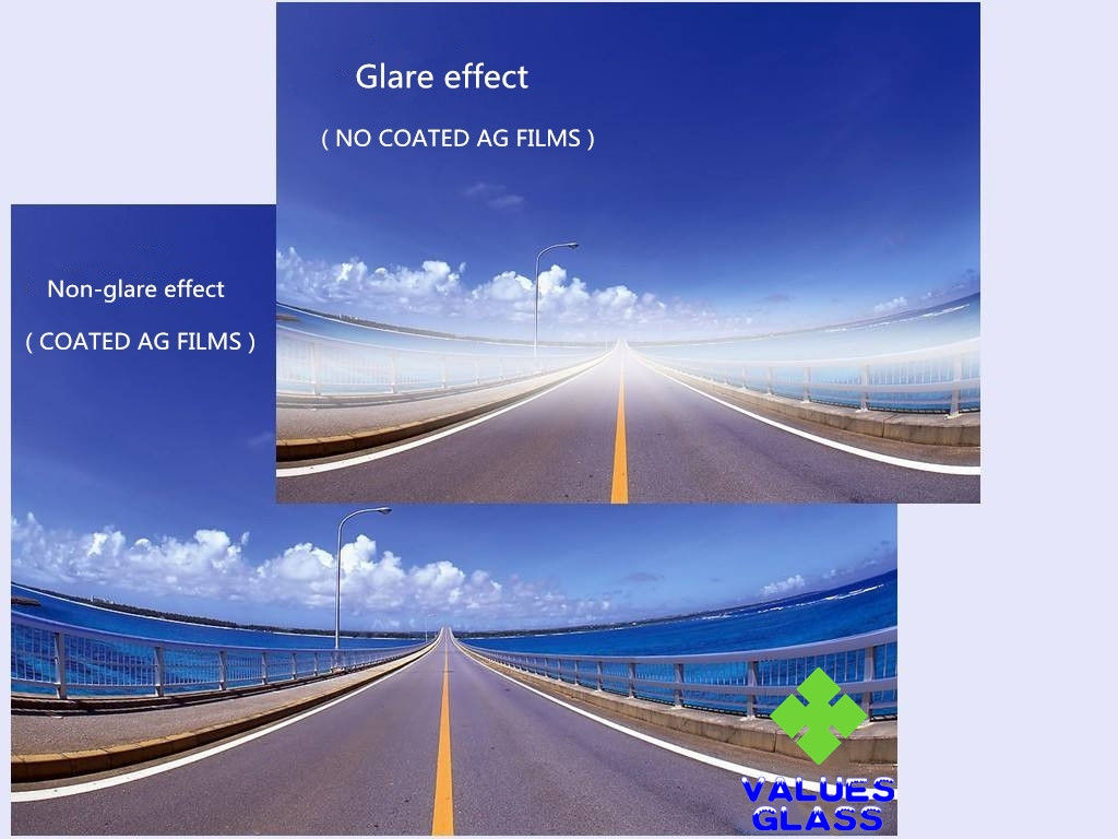 Resim Çerçevesi İçin 0.7-6mm Kalınlık Parlamayan Cam% 89 Işık Geçirgenliği