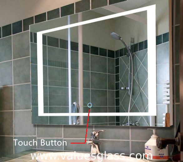 LED Işıklı Yatak Odası Aynaları, Işıklarla Özel Boyutlu Banyo Aynası