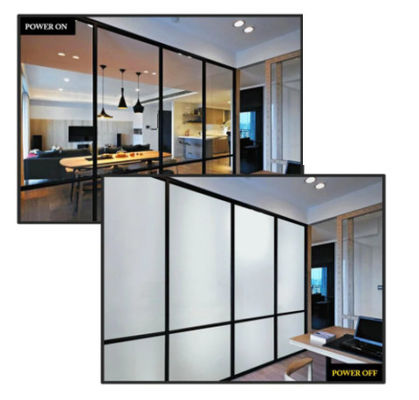 Privacy Protection  White PDLC Frosted  Switchable Film Glass For Meeting Room